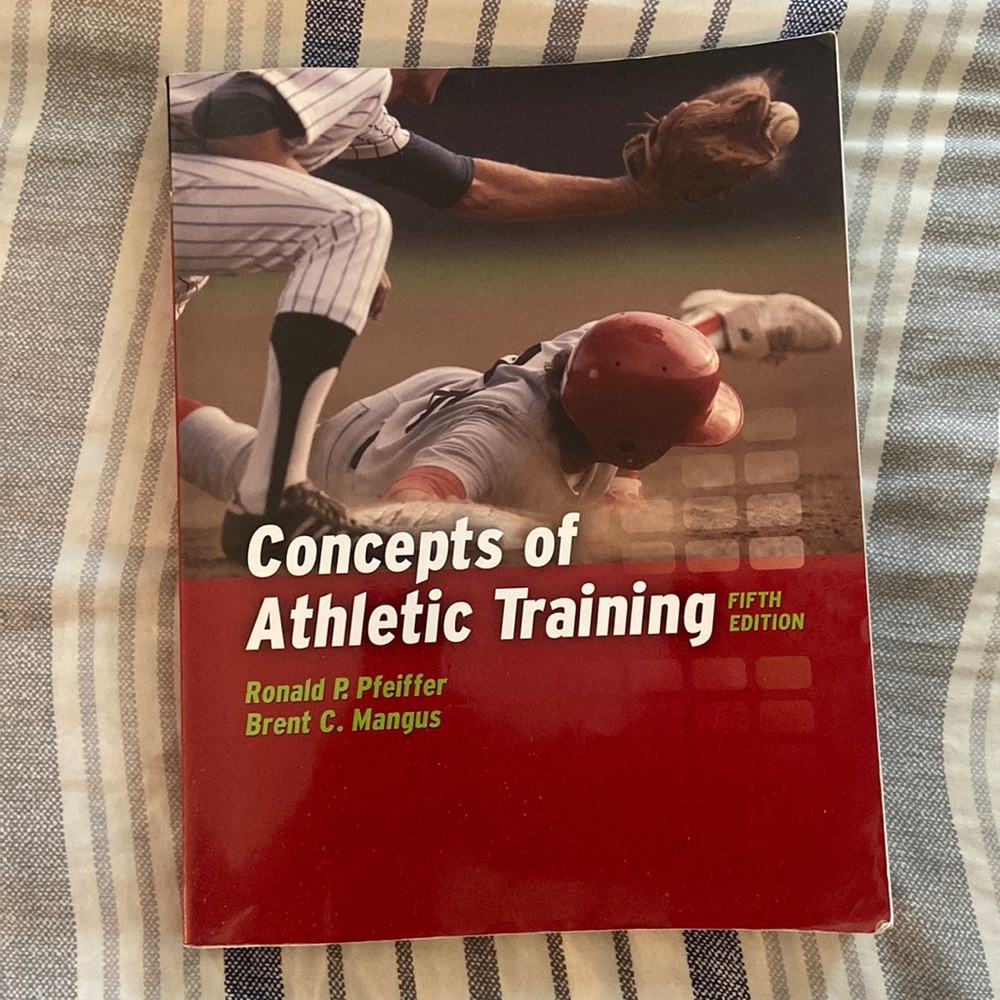 Concepts of Athletic Training- 5th edition textbook